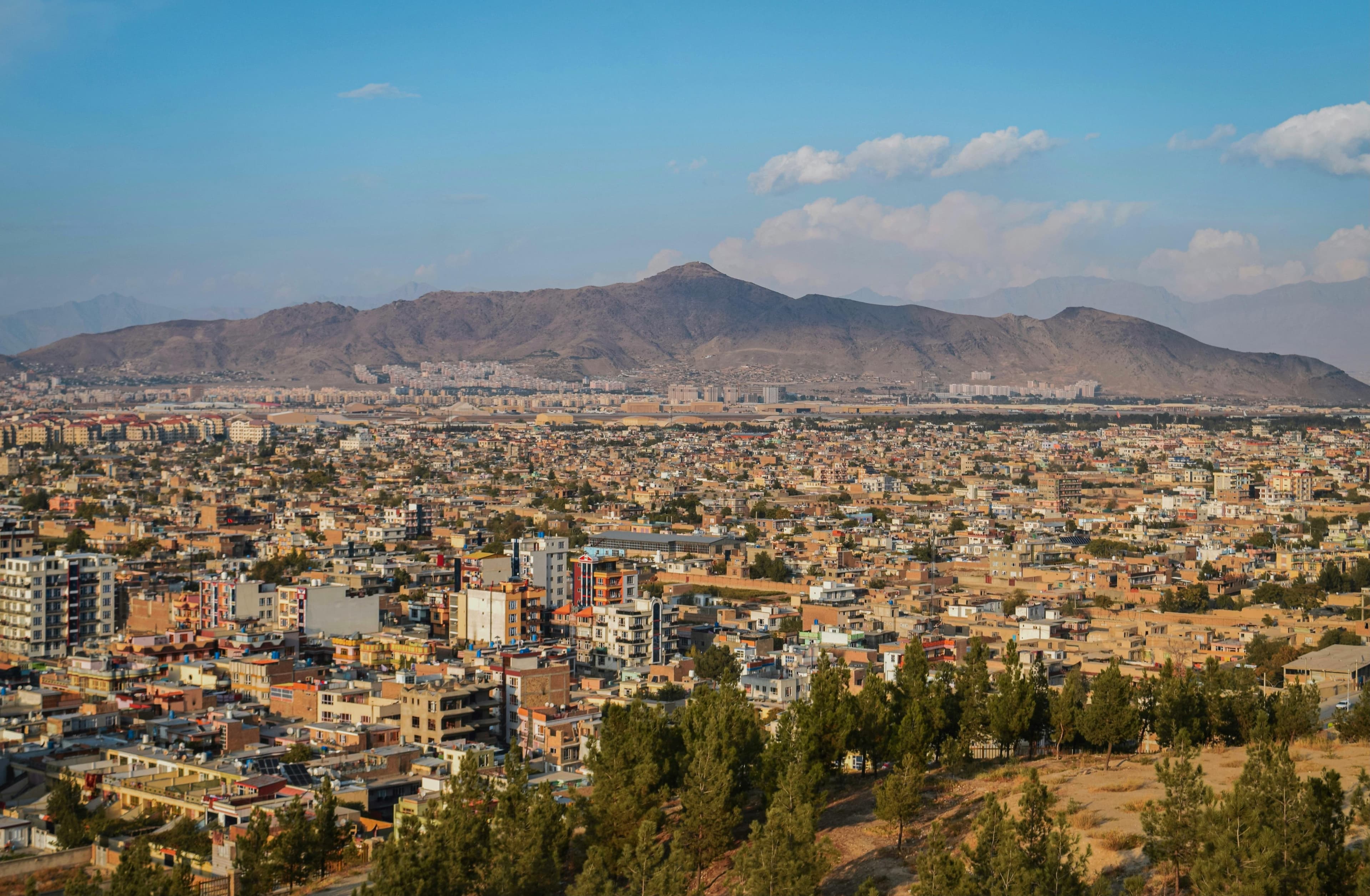 View of Kabul, Afghanistan